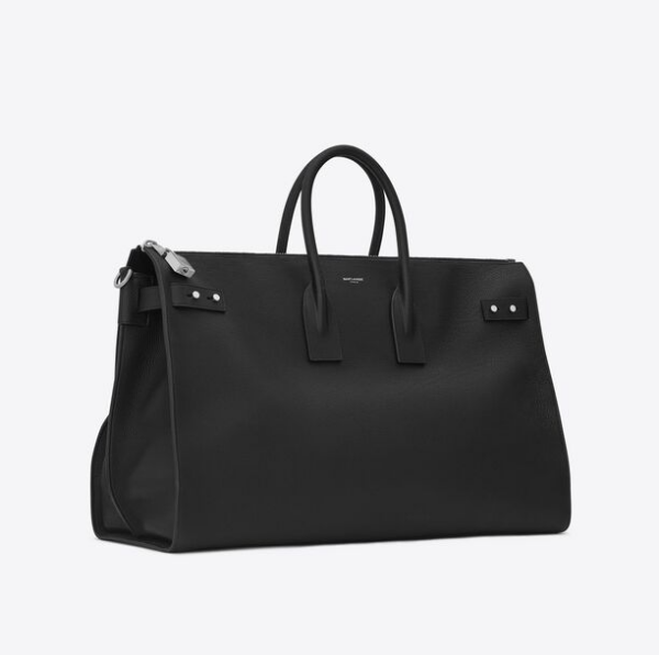 Túi Saint Laurent Sac De Jour 48h Duffle 'Black' 480584DTI0E1000 - Ảnh 5