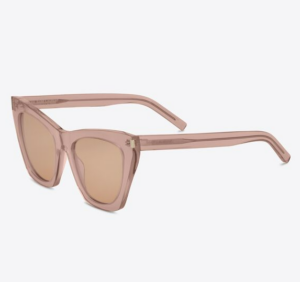 Kinh YSL SL 214 Kate Antique 'Pink Light Brown' 508654Y99015900