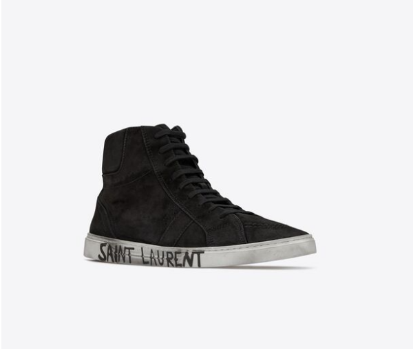 Giày Saint Laurent Joe Sneakers Black - Ảnh 2