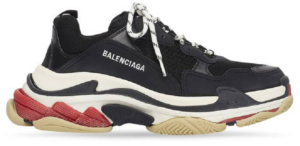 Giày Balenciaga Triple S Trainers 'Black' 533882-W09OM-1000