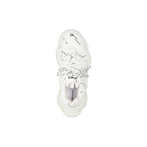 Giày Balenciaga Triple S Trainers 'White' 536737-W2FA1-9010 - Ảnh 4