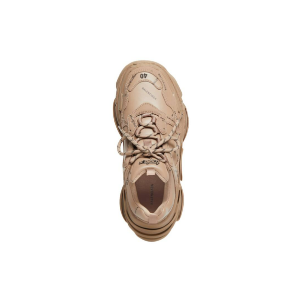 Giày Balenciaga Triple S Trainers 'Drak Beige' 536737-W2FA1-9911 - Ảnh 3