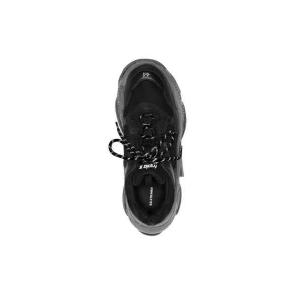 Giày Balenciaga Triple S Trainers Clear Sole 'Black' 541624-W2FB1-1000 - Ảnh 2