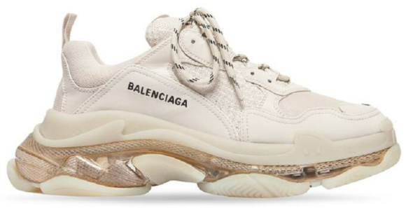 Giày Balenciaga Triple S Trainers Clear Sole 'White' 541624-W2FB1-9005