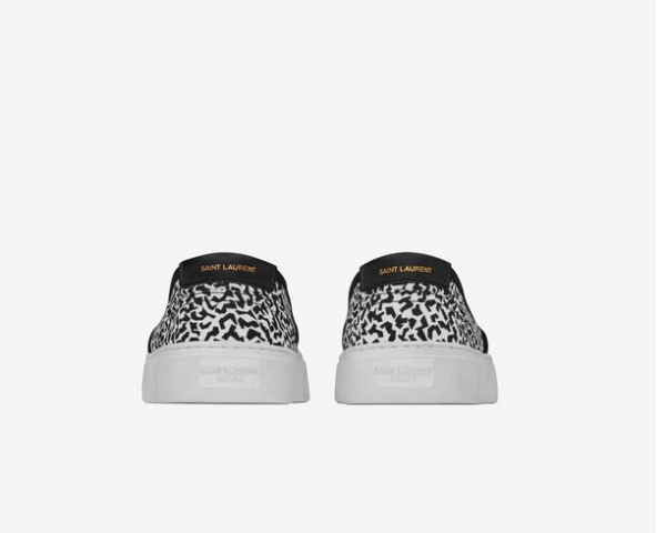 Giày Saint Lauren Venice Slip On Sparkle Print - Ảnh 3