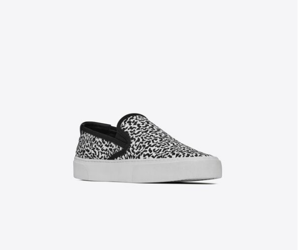 Giày Saint Lauren Venice Slip On Sparkle Print - Ảnh 2