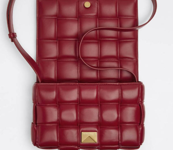 Túi Bottega Veneta Padded Intreccio Leather Cross-body Bag 591970-VCQR1-6358 - Ảnh 7