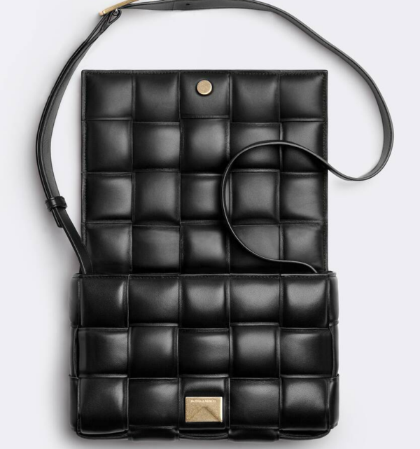 Túi Bottega Veneta Padded Intrecciato Leather Crossbody Bag 591970-VCQR1-8425 - Ảnh 5