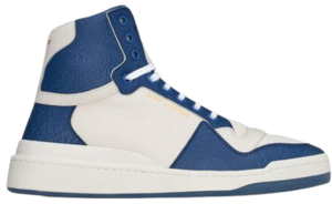 Giay Saint Laurent SL 24 Mid-top 'White Blue' 610618-AAAI5-9083