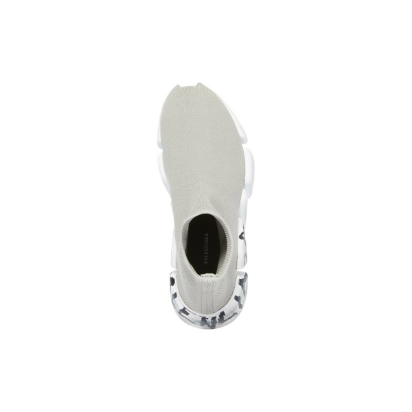 Giày Balenciaga Speed 2.0 Graffiti Trainers 'Grey' 617239W2DD41991 - Ảnh 4
