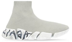 Giày Balenciaga Speed 2.0 Graffiti Trainers 'Grey' 617239W2DD41991