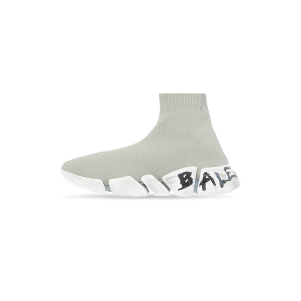 Giày Balenciaga Speed 2.0 Graffiti Trainers 'Grey' 617239W2DD41991 - Ảnh 6
