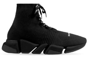 Giày Balenciaga Speed 2.0 Lace-Up Trainers 'Black' 617258-W2DB1-1013