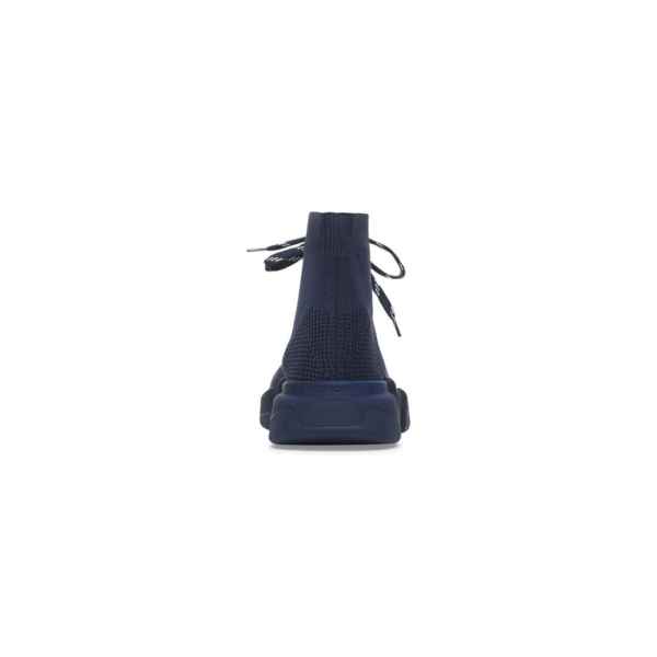 Giày Balenciaga Speed 2.0 Trainers Lace-Up 'Dark Blue' 617258W2DB14909 - Ảnh 2