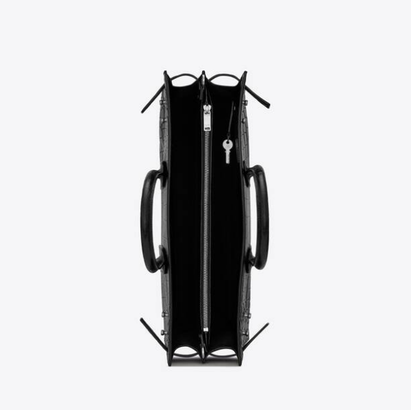 Túi Saint Laurent Sac De Jour Large Crocodile 'Black' 6315260Q50E1000 - Ảnh 4