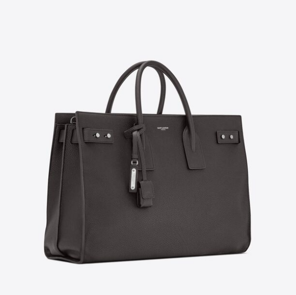 Túi Saint Laurent Sac De Jour Thin Large 'Storm' 631526DTI0E1112 - Ảnh 4