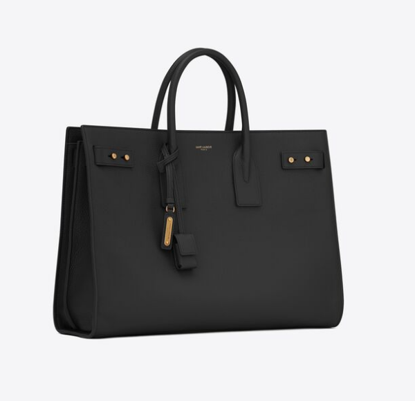 Túi Saint Laurent Sac De Jour Thin Large 'Noir' 631526DTI0W1000 - Ảnh 4