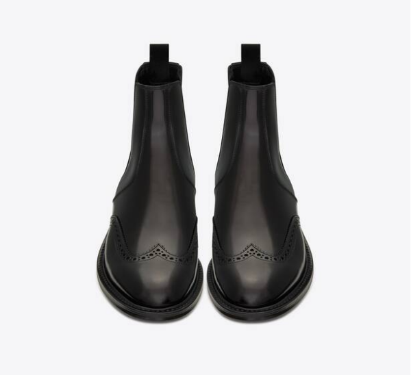 Giày Saint Laurent Army Chelsea Boots in Smooth Leather 'Black' - Ảnh 2