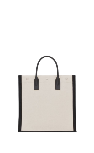 Alternative view of Túi Saint Laurent Rive Tote 'Lin Blanc' 632539FAABR9083