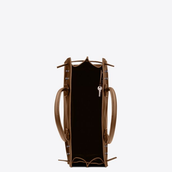 Túi Saint Laurent Sac De Jour 'Dark Wood' 647168DTI0E2154 - Ảnh 4