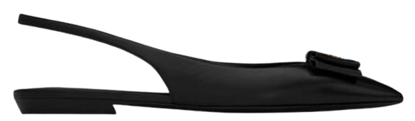 Giay Saint Laurent Anais Slingback 'Black' 6496211ZJ101299