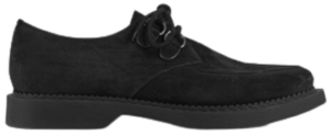 Giày Saint Laurent Teddy Derbies In Suede 'Black'