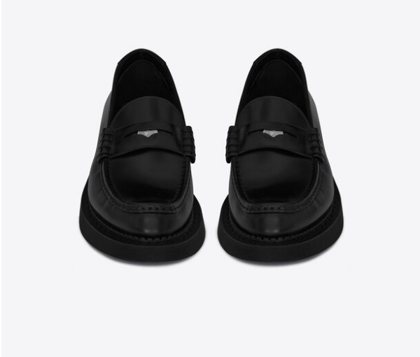Giày Saint Laurent Teddy Penny Loafer 'Black' - Ảnh 3