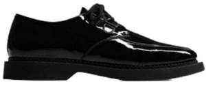 Giày Saint Laurent Teddy Derbies In Patent Leather 'Black'