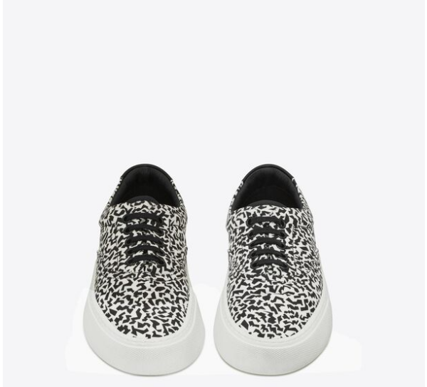 Giày Saint Laurent Venice Sneaker Sparkle Print 66933026Q109074 - Ảnh 4