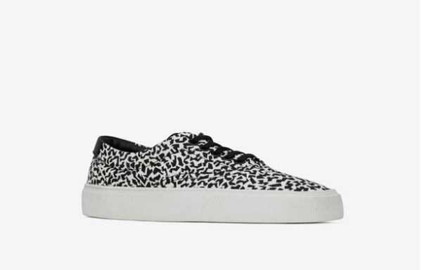 Giày Saint Laurent Venice Sneaker Sparkle Print 66933026Q109074 - Ảnh 2