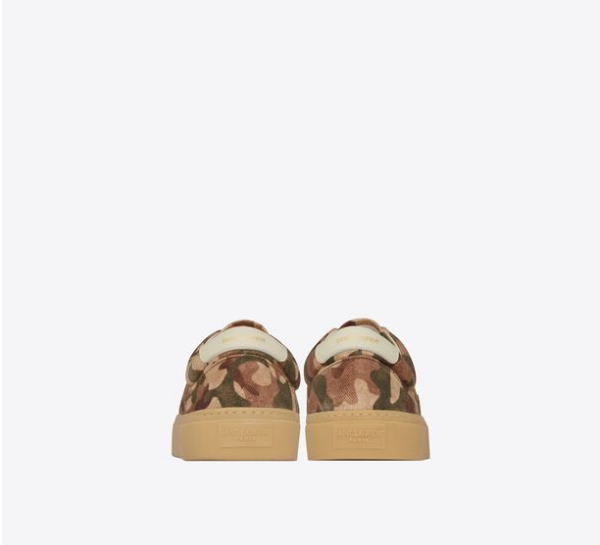 Giày Saint Laurent Venice Sneaker Militaire - Ảnh 3