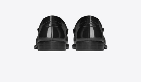 Giày Saint Laurent Le Loafer Monogram Penny Slippers 'Black' - Ảnh 3