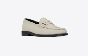 Alternative view of Giày Saint Laurent Monogram Penny Slippers 'Le Loafer' 67023118RTT1906
