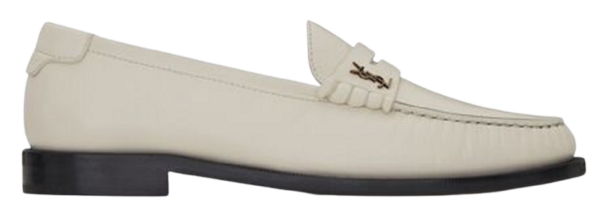 Giay Saint Laurent Le Loafer 'White' 67023218RTT1906