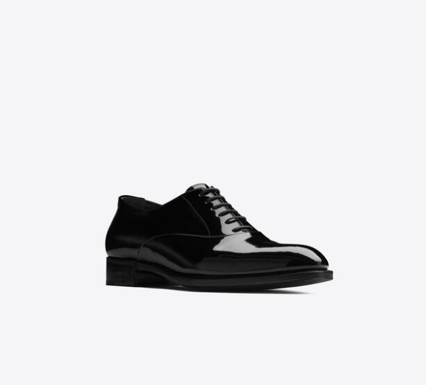 Giày Saint Laurent Adrien Oxford In Patent Leather 'Black' - Ảnh 2
