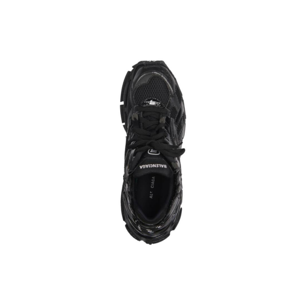 Giày Balenciaga Runner Trainers 'Black' 677403W3RB11000 - Ảnh 4
