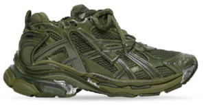 Giày Balenciaga Runner Trainers 'Drak Green' 677403W3RB13031
