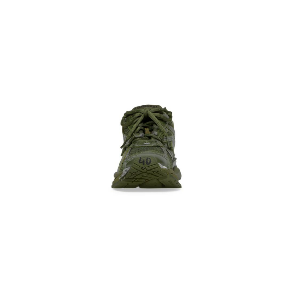 Giày Balenciaga Runner Trainers 'Drak Green' 677403W3RB13031 - Ảnh 2