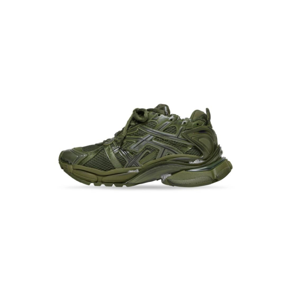 Giày Balenciaga Runner Trainers 'Drak Green' 677403W3RB13031 - Ảnh 6