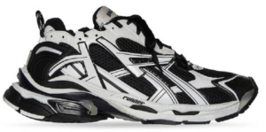 Giày Balenciaga Runner Trainers 'Black White' 677403W3RB29010