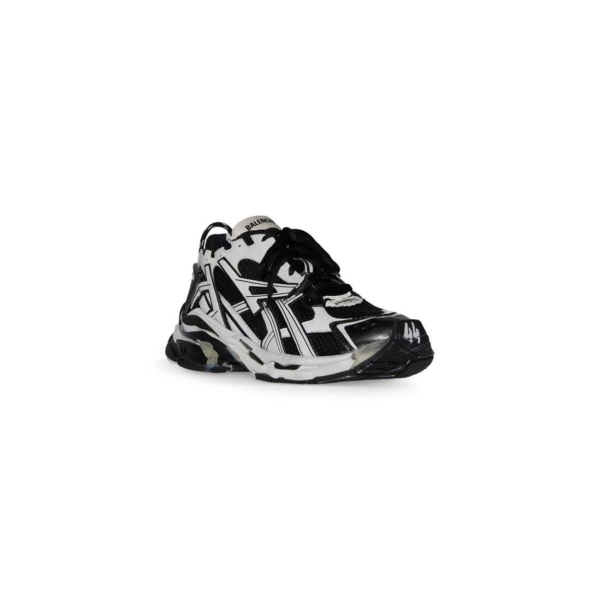 Giày Balenciaga Runner Trainers 'Black White' 677403W3RB29010 - Ảnh 2