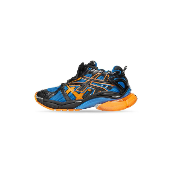 Giày Balenciaga Runner Trainers 'Blue Orange Black' 677403W3RB34719 - Ảnh 6