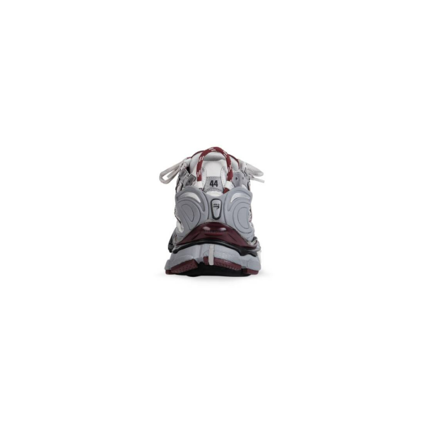 Giày Balenciaga Runner Trainers 'Dark Red Grey' 677403W3RB39069 - Ảnh 5