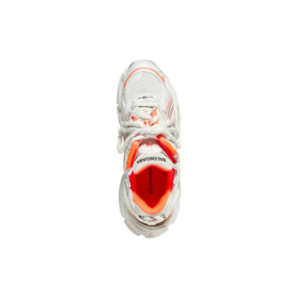 Giày Balenciaga Runner Trainers 'Orange White' 677403W3RBM9770 - Ảnh 4