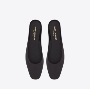 Giay Saint Laurent Lido Slip-ons 'Black' 6863571UU001000