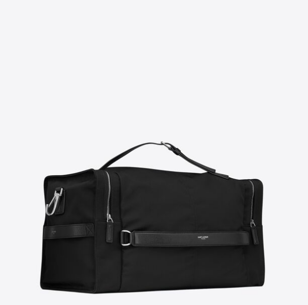 Túi Saint Laurent Square Duffle Econyl® 'Noir' 688285FAAFV1000 - Ảnh 4