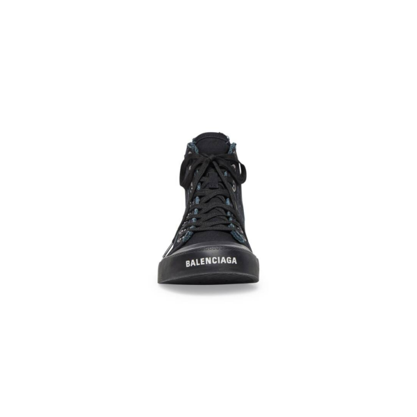 Giày Balenciaga Paris High Top Trainers 'Black' 688752W3RP11010 - Ảnh 2
