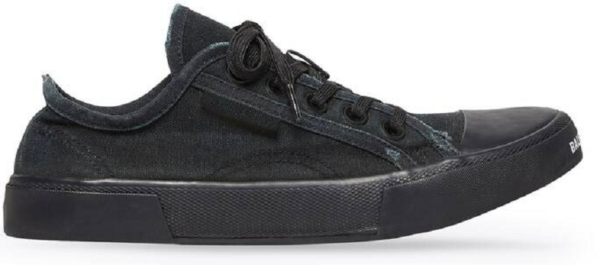 Giày Balenciaga Paris Low Top Trainers 'Black' 688754-W3RP2-1010