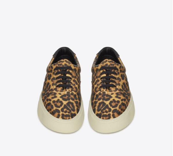 Giày Saint Laurent Venice Sneaker Leopard Print 689072-AAAJY-8098 - Ảnh 4