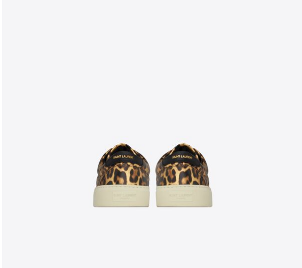 Giày Saint Laurent Venice Sneaker Leopard Print 689072-AAAJY-8098 - Ảnh 3